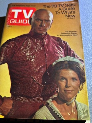 Sept 16, 1972 TV Guide(YUL BRYNNER/THE KING AND I/DEBUT OF M.A.S.H., THE ROOKIES
