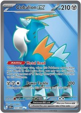 Pokemon Card Cobalion ex 103/086 Holofoil Near Mint