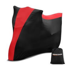 Indoor Motorcycle Cover, Soft Stretch Elastic Dustproof Protection Windproof ...