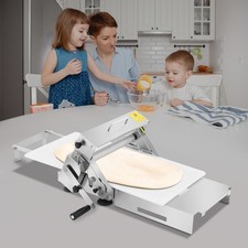 Dough Sheeter Stainless Steel Adjustable Pasta Pizza Press Machine for Bakery