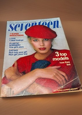 Seventeen Magazine January 1978 Model Kim Charleton 7 Super Makeovers Vintage