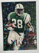 1999 Skybox Premium Shining Star Rubies Curtis Martin 15/30 #206
