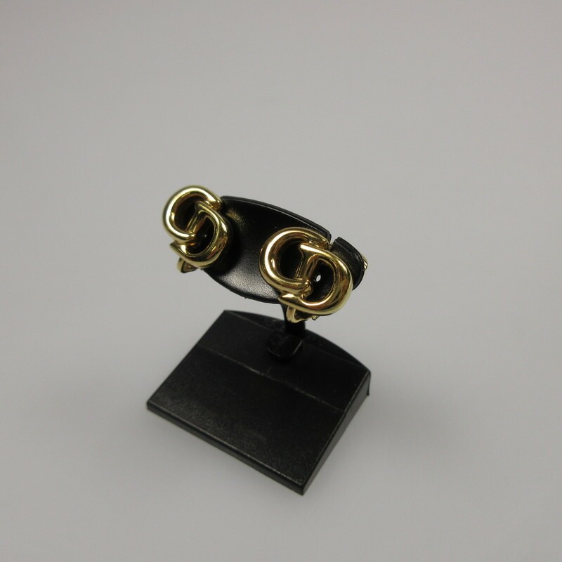 For Earrings used Christian Dior CD logo earrings old DIOR Himeji East