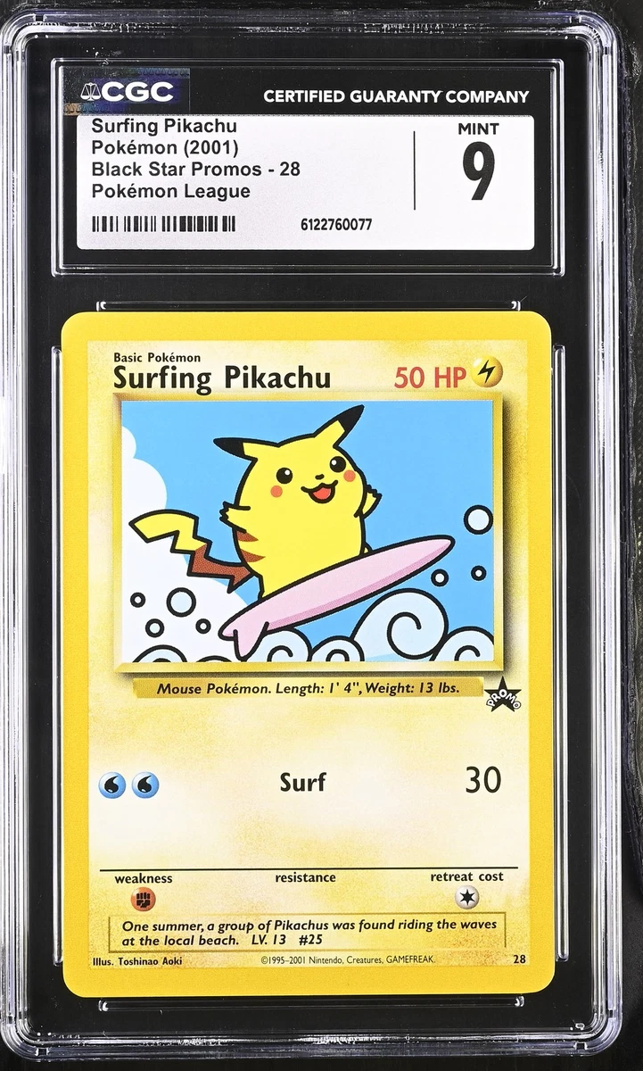 Surfing Pikachu Pokémon TCG Cards for sale | eBay