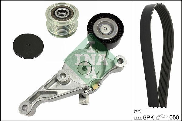NEU - Schaeffler INA 529046920 Keilrippenriemensatz FüR Audi Ford Seat Skoda VW-image
