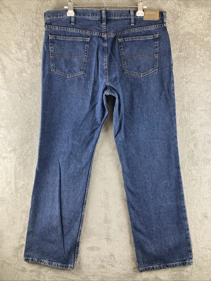 Urban Up Pipeline 牛仔裤男式标签尺寸 40 X 32 宽鬆版型直筒 Y2K — 第 2/4 张图片