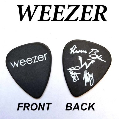 WEEZER 1990s band signature guitar pick (S-7897-C)