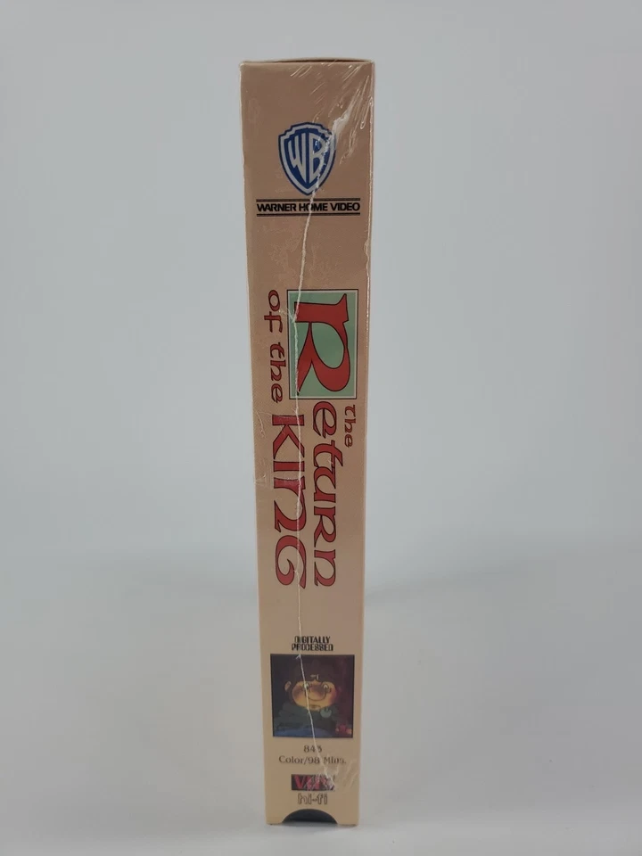 LORD OF THE RINGS THE RETURN OF THE KING NEW Sealed Animated VHS - Image 4 of 4