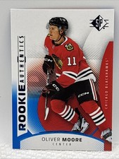 Chicago Blackhawks - Oliver Moore  - 25/26 SP Hockey - Rookie Authentics - #116b