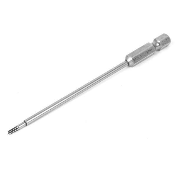 "1/4\" Sechskant 100Mm LäNge T7 Magnetik Torx Sicherheit Schraubendreher Bit"-image