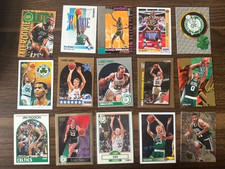 Boston Celtics 35 Card Lot (1985–1995) – Larry Bird Inserts & Stars x6, HOFers