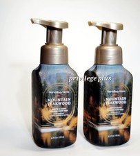 BATH  BODY WORKS Mountain Teakwood GENTLE  CLEAN FOAMING HAND SOAP Pack 2 
