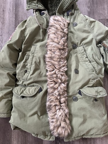 Vintage Ralph Lauren Denim & Supply Puffer Green Jacket Size Women’s Medium - Picture 6 of 17