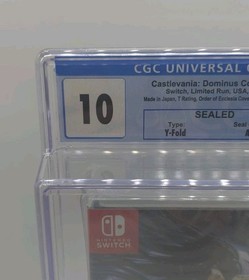 Castlevania Dominus Collection LRG LimitedRun #251 Graded CGC Perfect 10 A++ CGC