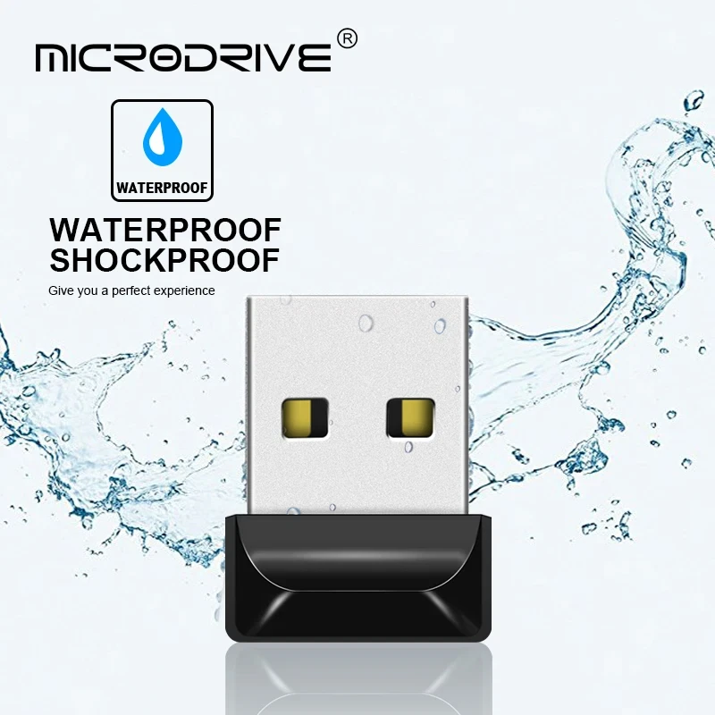 Mini Clé USB 16 GO/128GO Stockage Mémoire Étanche Clé Universelle Flash drive Pc - Photo 4/4