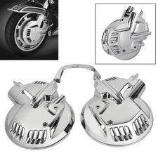 Front Brake Rotor Disc Covers For Honda Goldwing Gl1500a Aspencade Gl1500sei