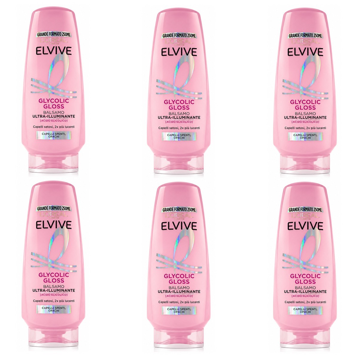 Elvive Glycolic Gloss Balsamo Ultra-illuminante 250 ml - Immagine 2