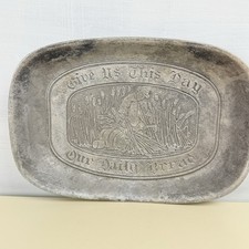 Wilton PA Pewter US Daily Bread Tray Wheat RWP Armetale Matte Finish USA