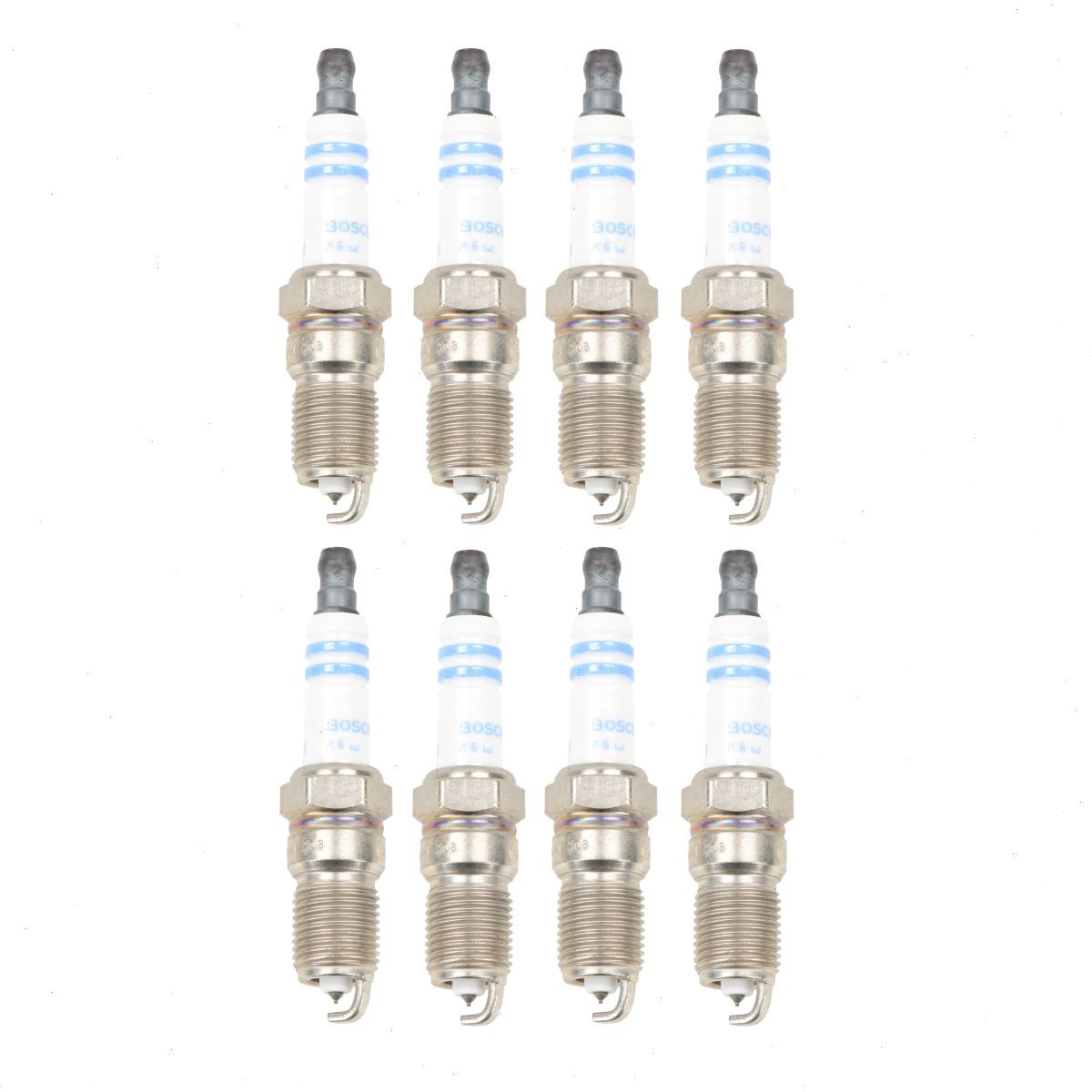 8 pc Bosch Double Platinum Spark Plugs for 1994-1995 Chevrolet Impala 5.7L et