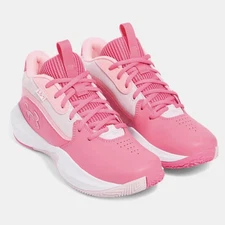 Under Armour Lockdown 7 Pink White Basketball Shoes 3028512-672 Mens Size 10.5