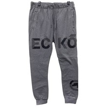 Ecko Unltd. Jogger Sweatpants Men  s Medium Graphic Print Grey Heather