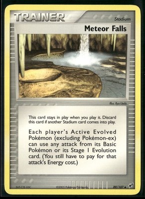 Meteor Falls Uncommon Deoxys 89/107 NM