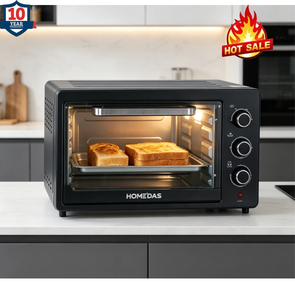 HOMEDAS Compact Microwave Oven 0.9 Cu.Ft 900W One-Touch Cooking Settings
Opens in a new window or ta
