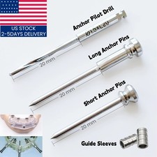  1.5 Dental Guided Anchor Pin Guided Twist Drill Guide Implant Template Fixation