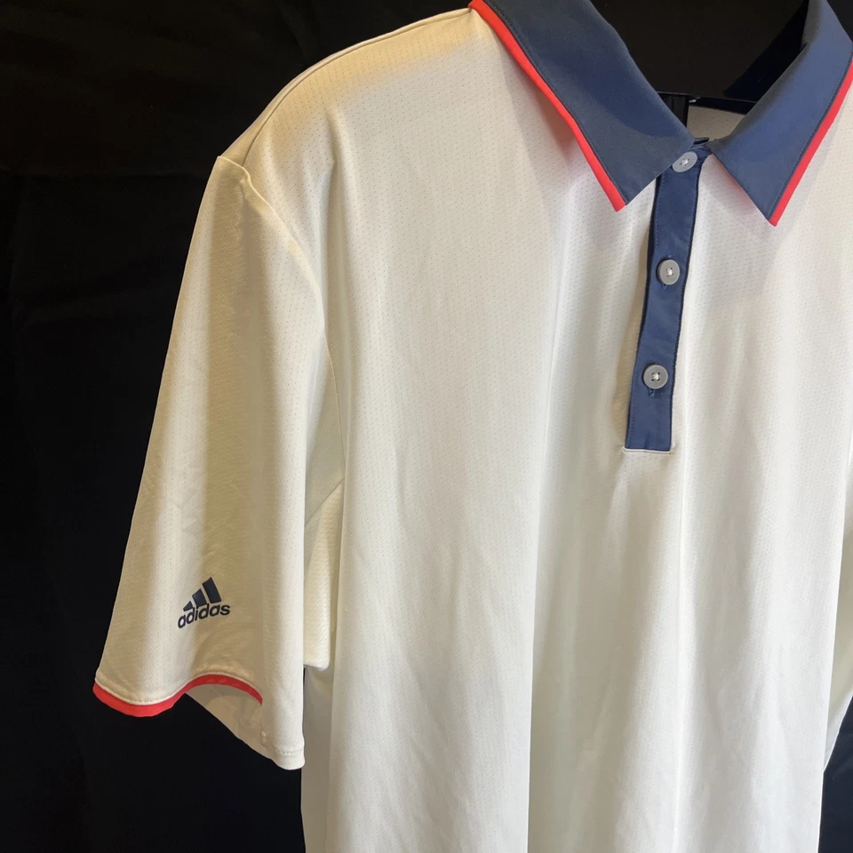 Camisa polo de golf Adidas para hombre talla L Foto 3 de 4