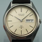 Exc+5 Vintage 1973 Grand SEIKO 5646-7010 Automatic Silver Round 36mm Mens Watch