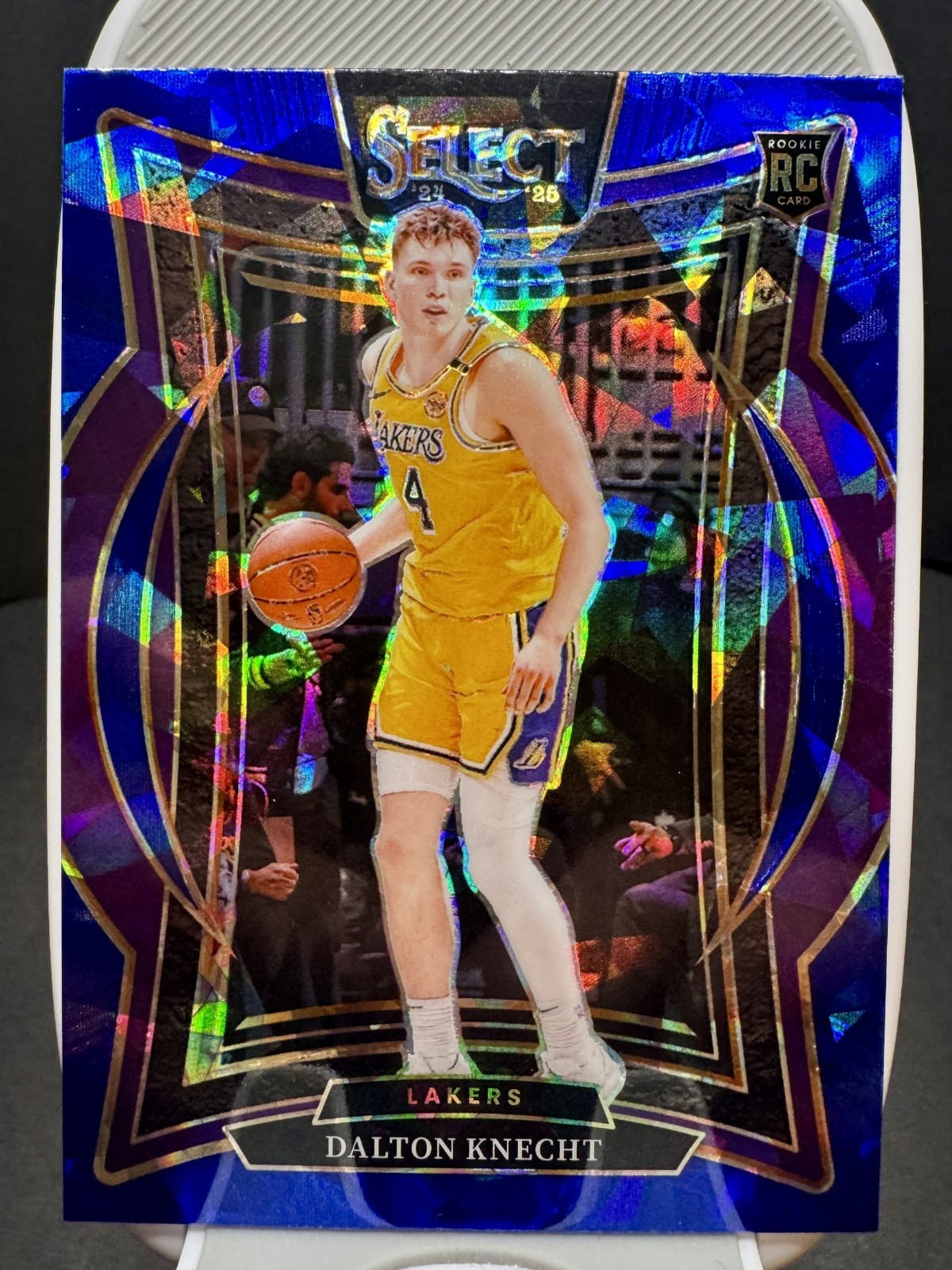 Dalton Knecht Blue Cracked Ice Prizm #91
