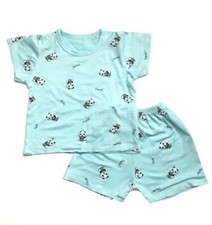 Unisex Baby Toddler Cotton Stretchy Pajama Set 2-Piece ShortSleeve 18M - 24M 