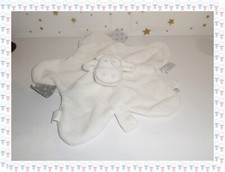 ㉚ - Doudou Etoiles Vache Lola Blanc Argent Poudre d'Etoiles Noukie's Noukies