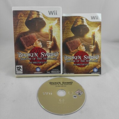 BROKEN SWORD SHADOW OF THE TEMPLARS THE DIRECTOR'S CUT Nintendo Wii Spiel