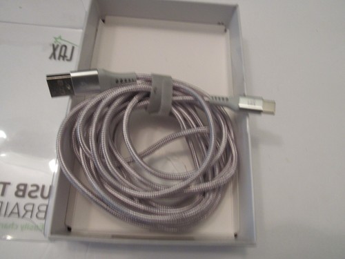 New Boxed Lax USb type-c 10 ft braide cable - Picture 2 of 4