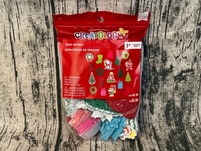 Creatology Christmas Foam Stickers 120 pieces