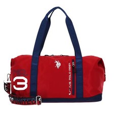 U.S. POLO ASSN. Bozeman Weekender Bag Reisetasche Tasche Red rot dunkelblau Neu