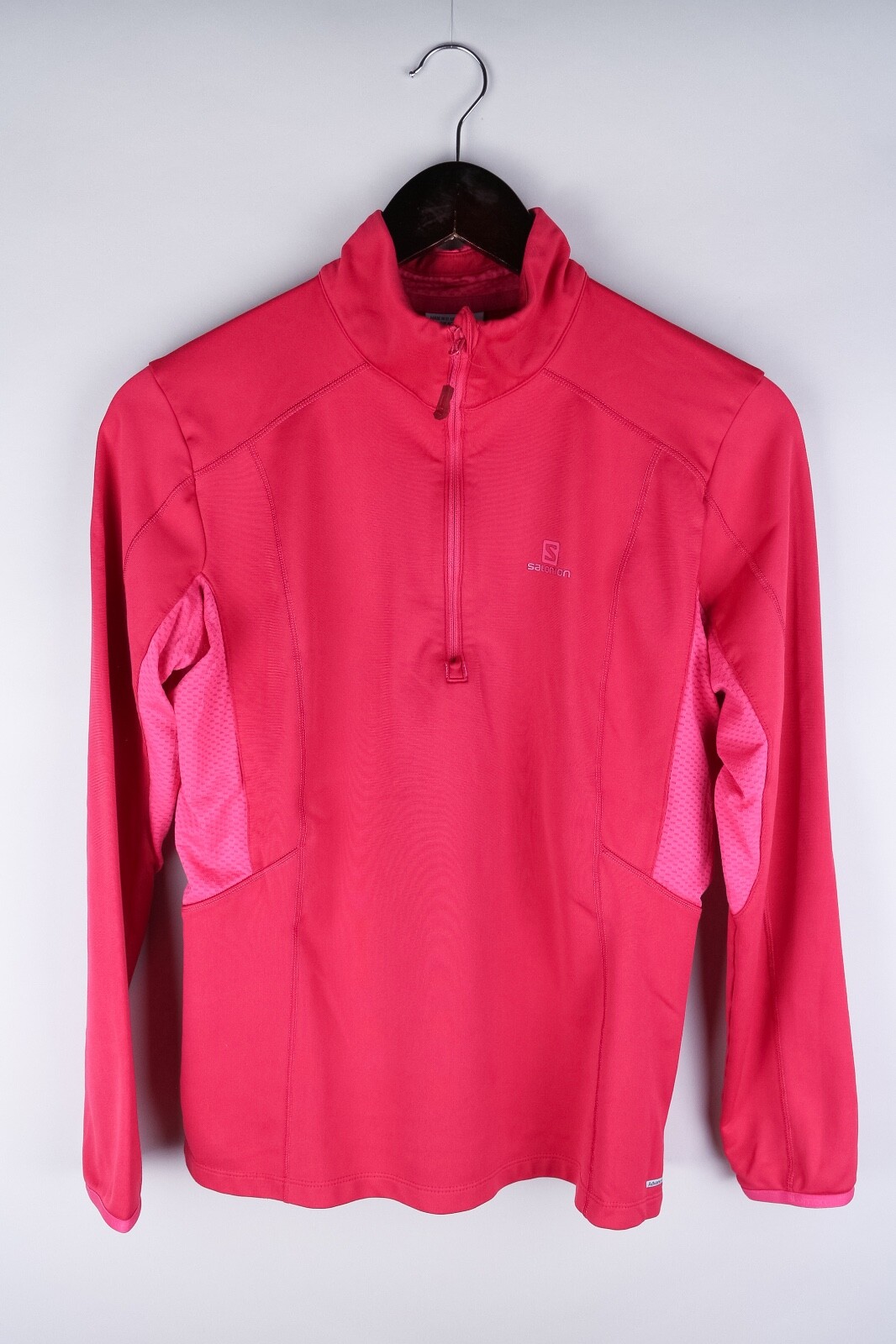 Salomon AdvancedSkin Giacca da Pista Donna Calda Activewear Pullover Rosa Taglia M