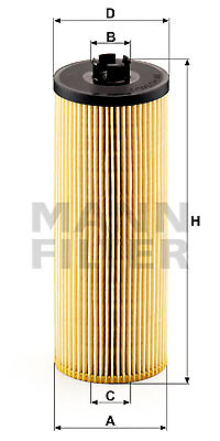 Mann-Filter HU 945/2 X ÖLfilter FÜR Bredamenarinibus MAZ MERCEDES-BENZ Optare S-image