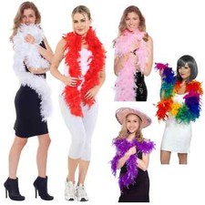 Adult Feather Boa Soft 150cm High Quality Flapper Showgirl Dance Fancy Boas