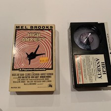 Rare HIGH ANXIETY BETAMAX Tape NOT VHS VIDEO 1981 BETA MEL BROOKS COMEDY