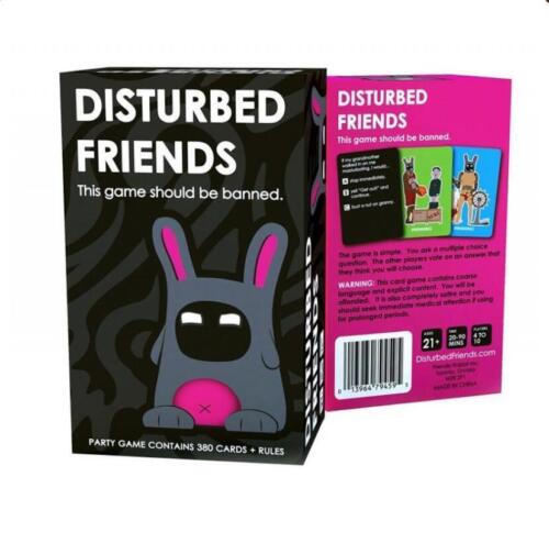 400 Basic Disturbed Friends Card Game The Party Game Should be Banned - AU Stock - Picture 1 of 3