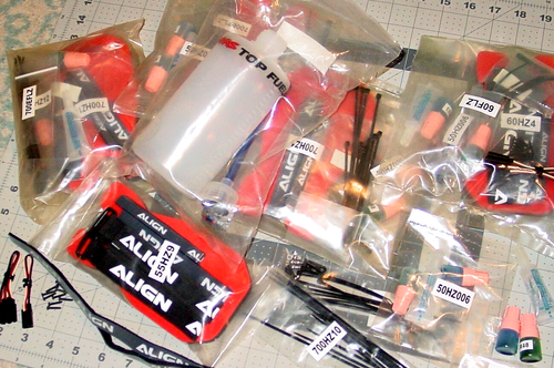 RC Modell Blade Halter Akku Riemen Align T-Rex Hubschrauber Drohne Xtra Teile Konvolut