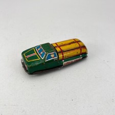 Vintage Tin Lithograph Lumber Truck Japan 3 1/4"