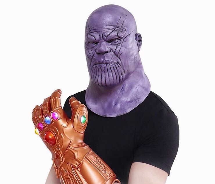Avengers Infinity Gauntlet Thanos Glove 1:1 Adult Size, Bronze