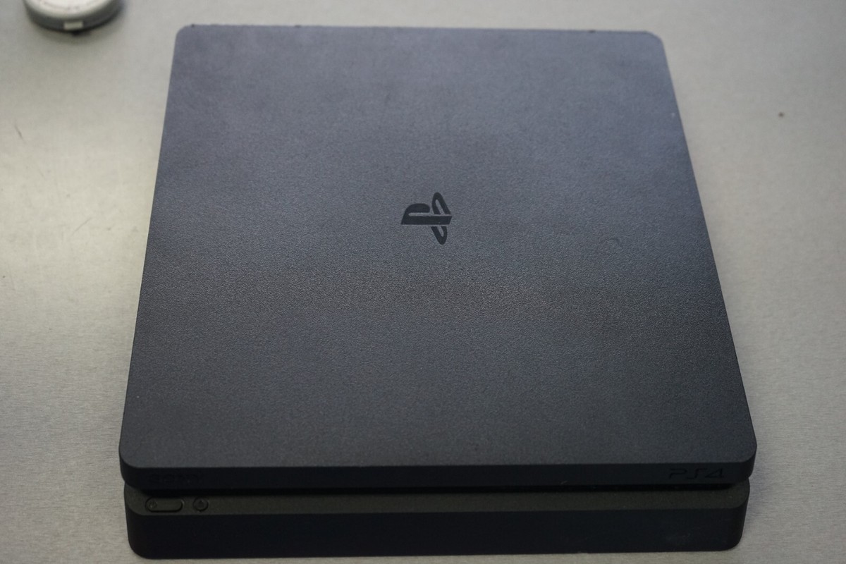 Sony PlayStation 4 Slim 1TB Console - Jet Black With Red
