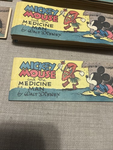 31 -Mickey Mouse And The Medicine Man Walt Disney Comic Strip Book 1951 - Picture 4 of 10