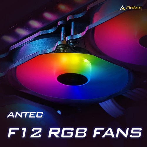 120mm Case Fan RGB Case Fans 5 Packs RGB Fans PC Fan 4-PIN RGB F12 Series - Picture 8 of 8