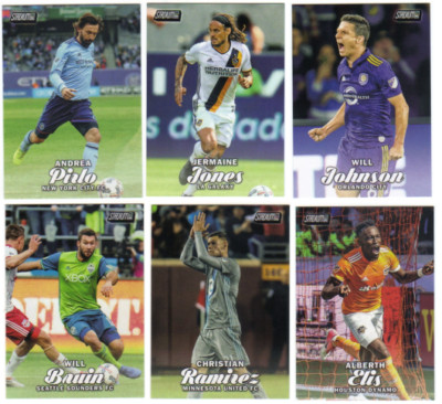 2017 Topps Stadium Club MLS Soccer - Base Cards - Choose Card #'s 1-100