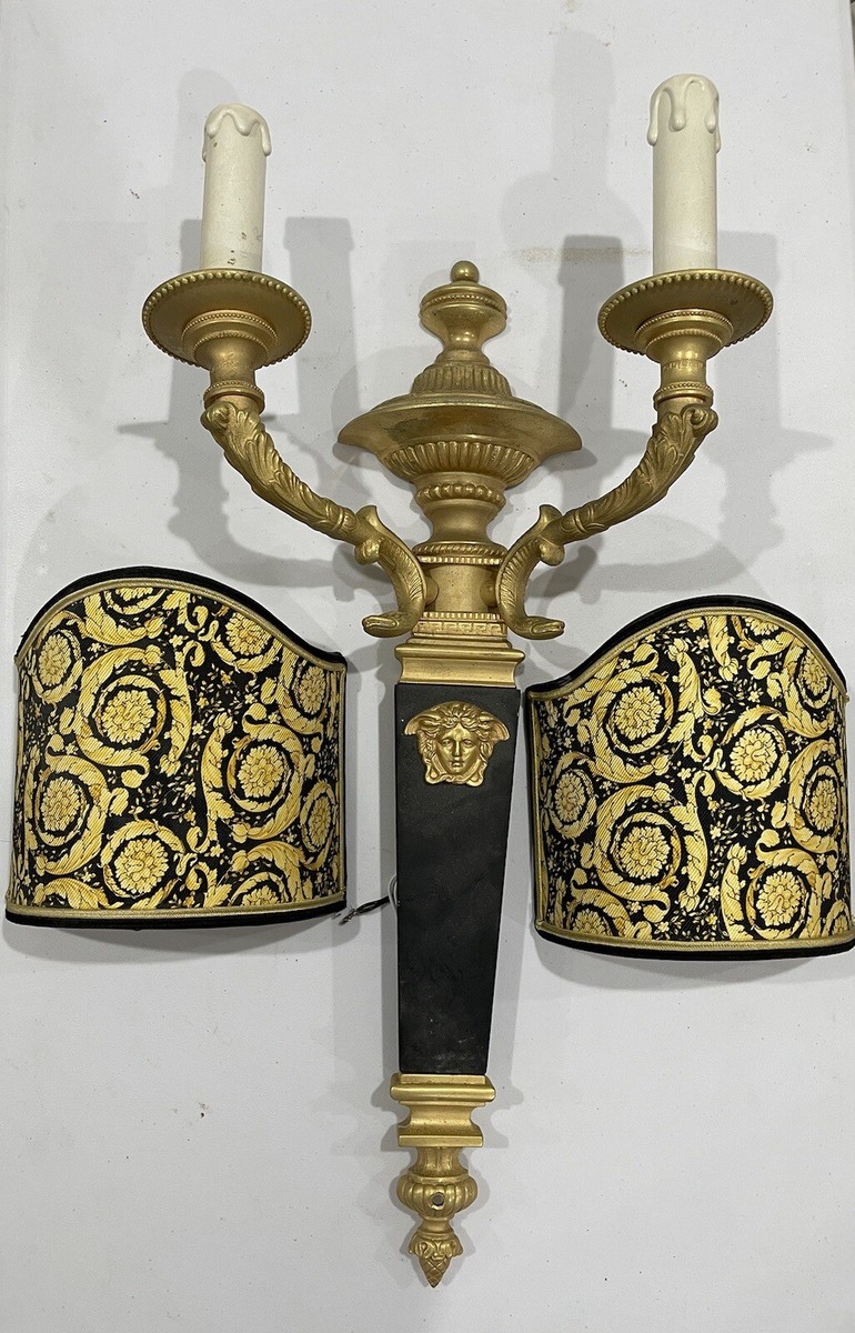Versace Wall Sconce, Versace wall lamp, Gianni Veresace Excellent